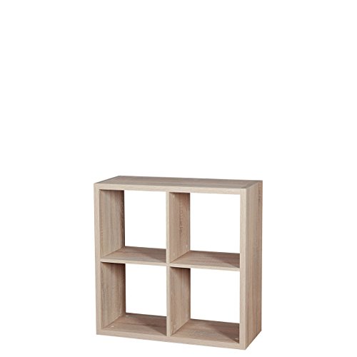 Mirjan24 Estante Sensi-Touch R3, Compartimentos Biombo, archivador, Almacenamiento, Decorativo Estantería Unidad de Unidad de, Armario, Estante, Universal