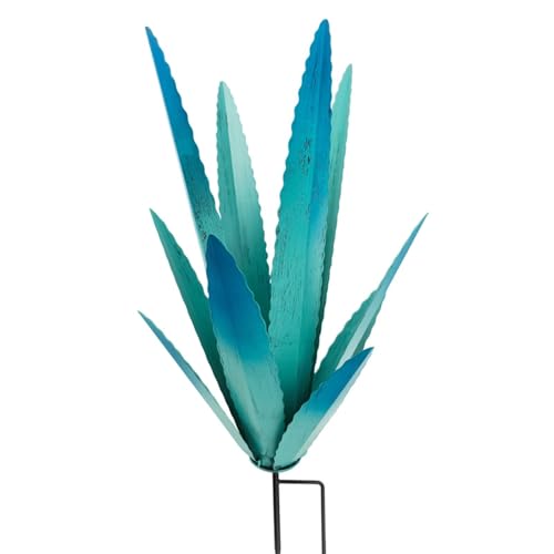 dzqad Tequila Sculpture Rustique - Metal Agave Plants, Art Décoration Statue Déco À La Maison, Piquets De Jardin, Rustique Plants D'agave Jardin en Métal,...