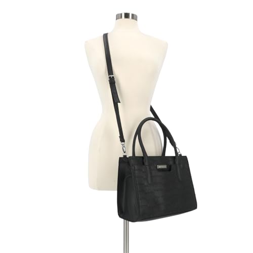 Image of Nautica Womens Sandy Jr. Top Handel Satchel with Removable Crossbody Strap
