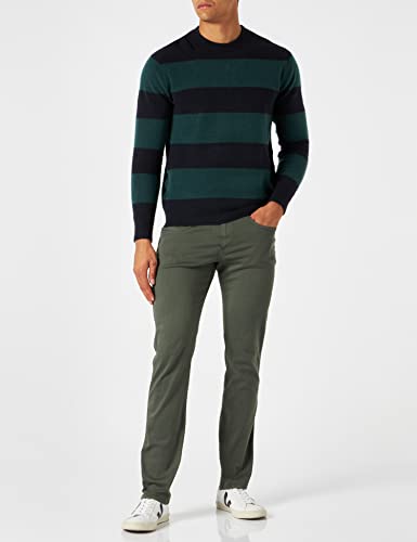 Replay Herren Jeans Anbass Slim-Fit Hyperflex Colour X-Lite mit Stretch, Moss Green 312 (Grün), 28W / 34L – Ansicht 3