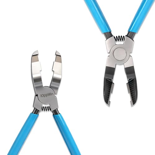 Image of Panel Clip Pliers, Blue Handle