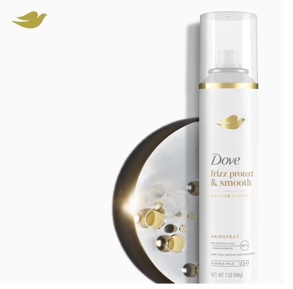 Dove Extra Hold Styling Hairspray Pack 3 miniatura 5