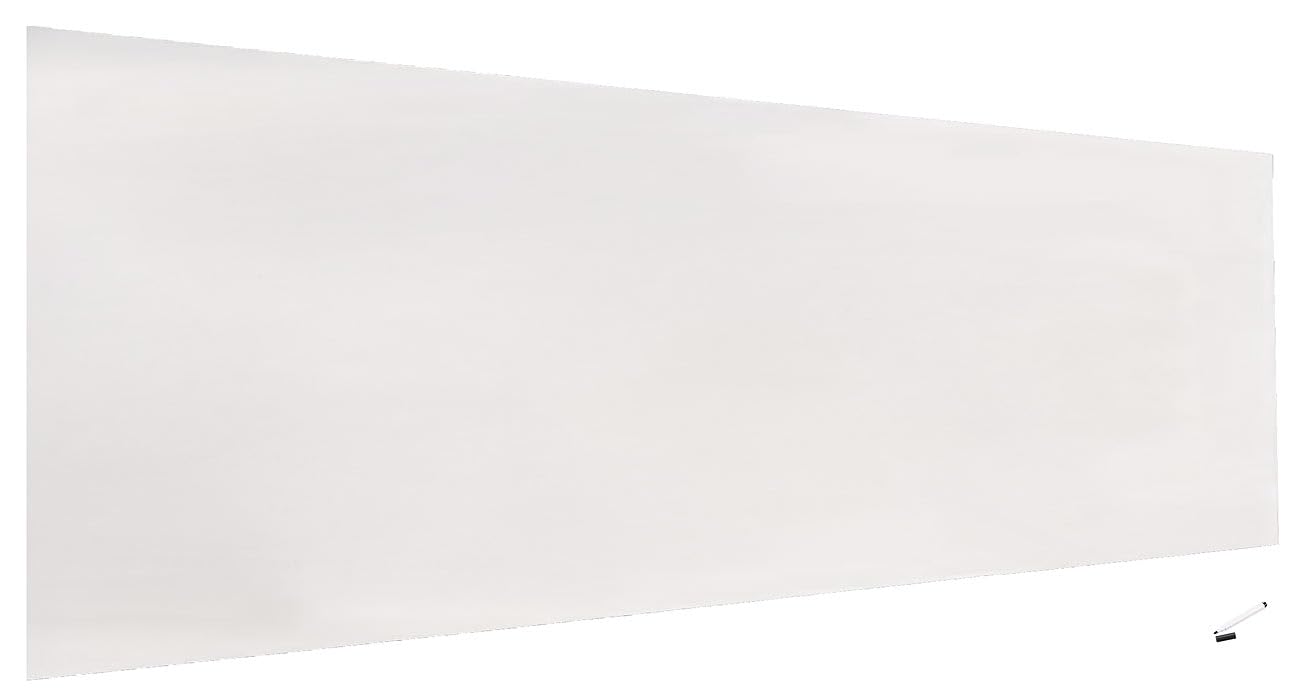 Tableau blanc adhésif 90 x 200 cm pour feutres [infactory]