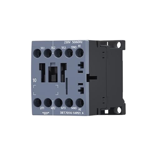 Contacteur 3RT7 AC-3 6A 2.2kW 400V avec bobine AC 220V 1NO 3RT7014-1AN21