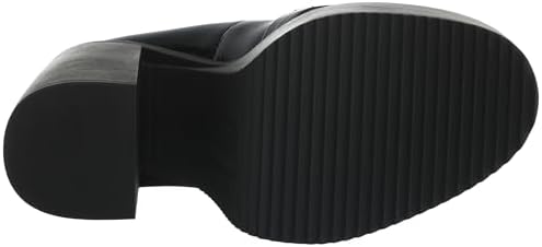 Jessica Simpson Women's Himinka Platform Loafer Pump, Black, 5 | Image 3