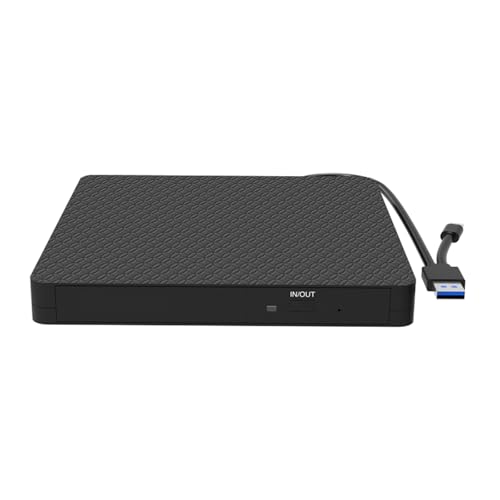 Unidad externa lector y grabador DVD USB 3.0 portátil miniatura 6