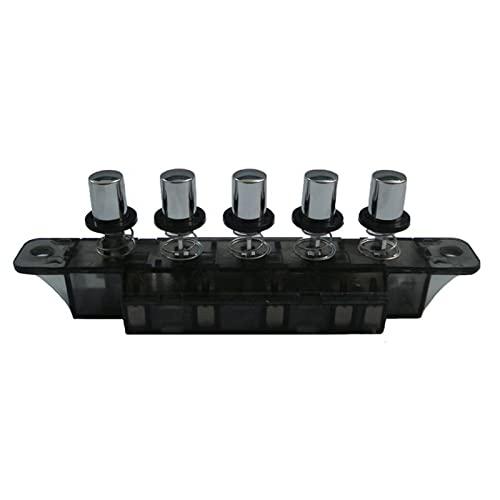 HMHAMA Range Hood Switch Replacement 5 Push Button Piano MQ165