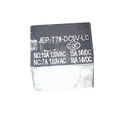 Relais 5 broches JEP-T78-DC5V-LC composant T78-1C-5V pour PCB 5V