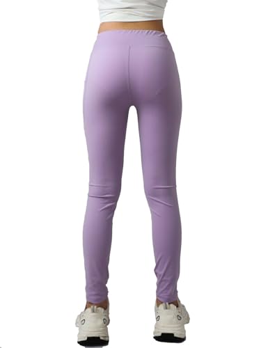 Girls Leggings High Waisted Yoga Athletic Workout Pants with Pockets3