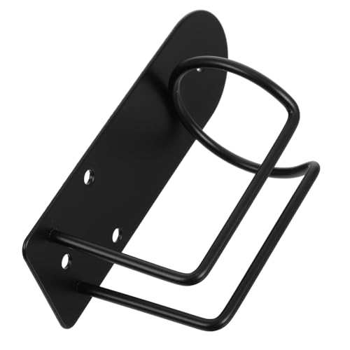 Genérico Soporte De Cortaúñas Eléctrico Cinta Antideslizante Pegatinas Accesorios Para El Cabello Accesorios Distribuidor Cosmético Cinta De Utilería Secador De Pelo Acero Inoxidable Black