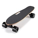 All Terrain Electric Skateboard with Remote - 14mph Max Speed, 8 Miles Range, 4-Speed Adjustment, Skateboard for Teens and Adults, Durable Build Electric Longboard Professional