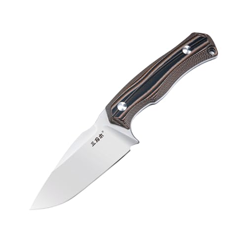 Sanrenmu Fixed Blade Knife Full Tang 3.86