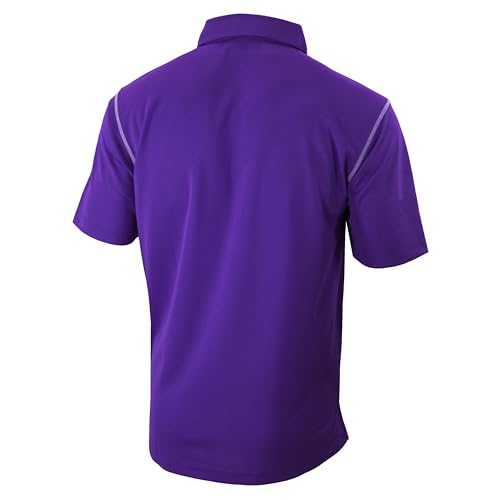 Columbia Louisiana State Univ Golf Men's Shotgun Polo2