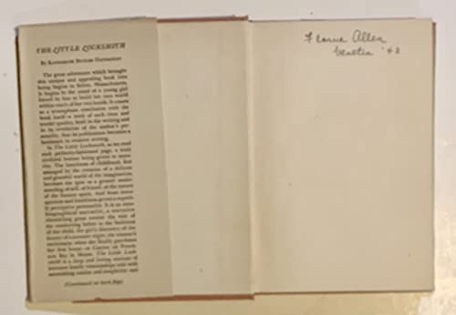 The Little Locksmith B001F3P736 Book Cover