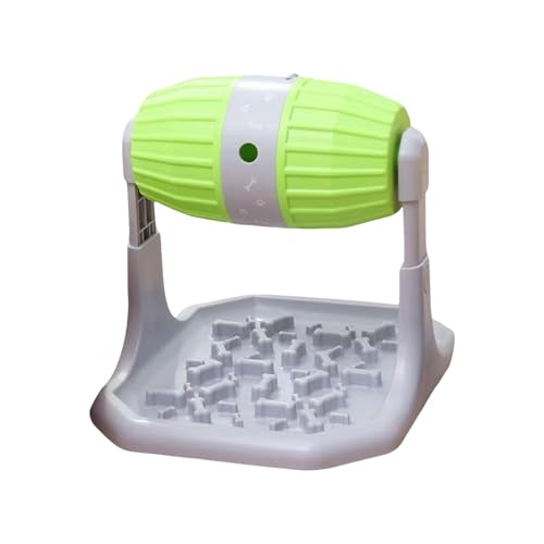 犬用知育玩具 餌入れ 玩具 犬 知育玩具 おやつ おもちゃ 早食いを防ぐ 1人で遊ぶ 孤独感を和らげる楽しい時間 調整可能な食品用ローリングスナックディスペンサー インタラクティブ給餌ゲーム