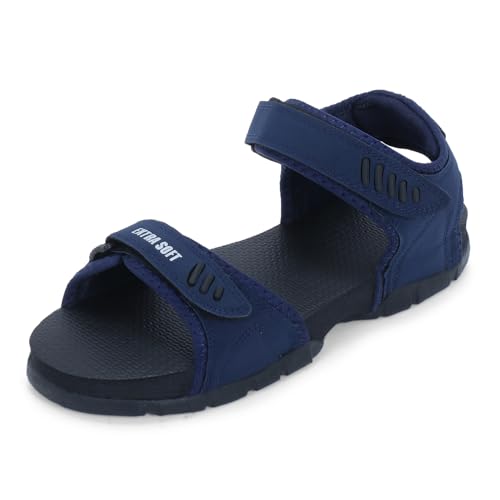 Image of DOCTOR EXTRA SOFT Men's Classic Athletic & Outdoor Casual Sandals /Floaters With Adjustable Cushion Strap For Adult|Comfortable & Lightweight|Stylish & Anti-Skid|Everyday Use For Gents & Boys D-301