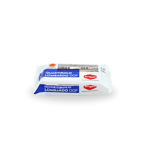 Queso Cuartirolo de la Lombardía DOP Salumi Pasini® | Leche pasteurizada de vaca Queso tipico | 200g | Sabor delicado