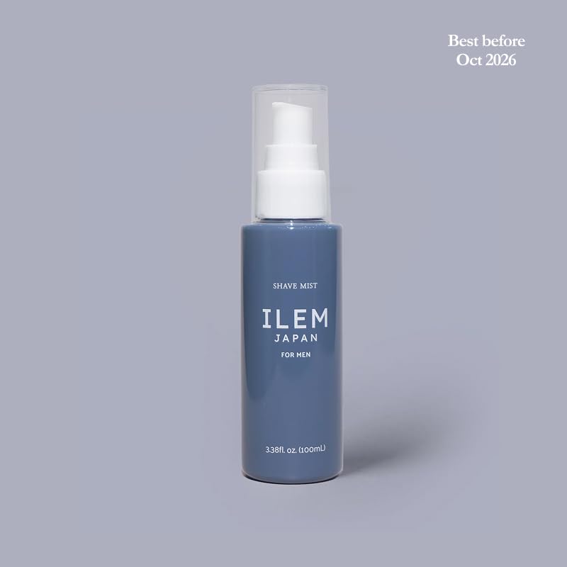 Image of ILEM JAPAN Shave Mist for Men | After Shave Spray | Made in Japan | Best Before Oct 2026 | 100ml