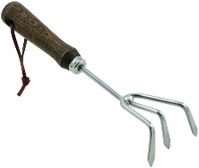 Joseph Bentley Stainless Steel Three Prong Cultivator