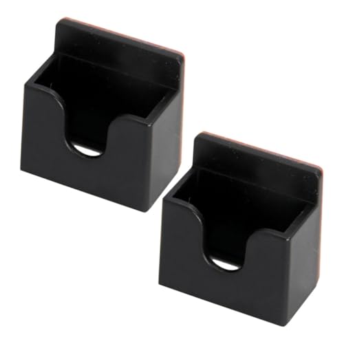 WHAMVOX 2Pcs Mic Holder Mount Radios Ham Radios Adhesive Clip for Secure Grip Easy Installation Compatible with Yaesu Car Microphone Hanger