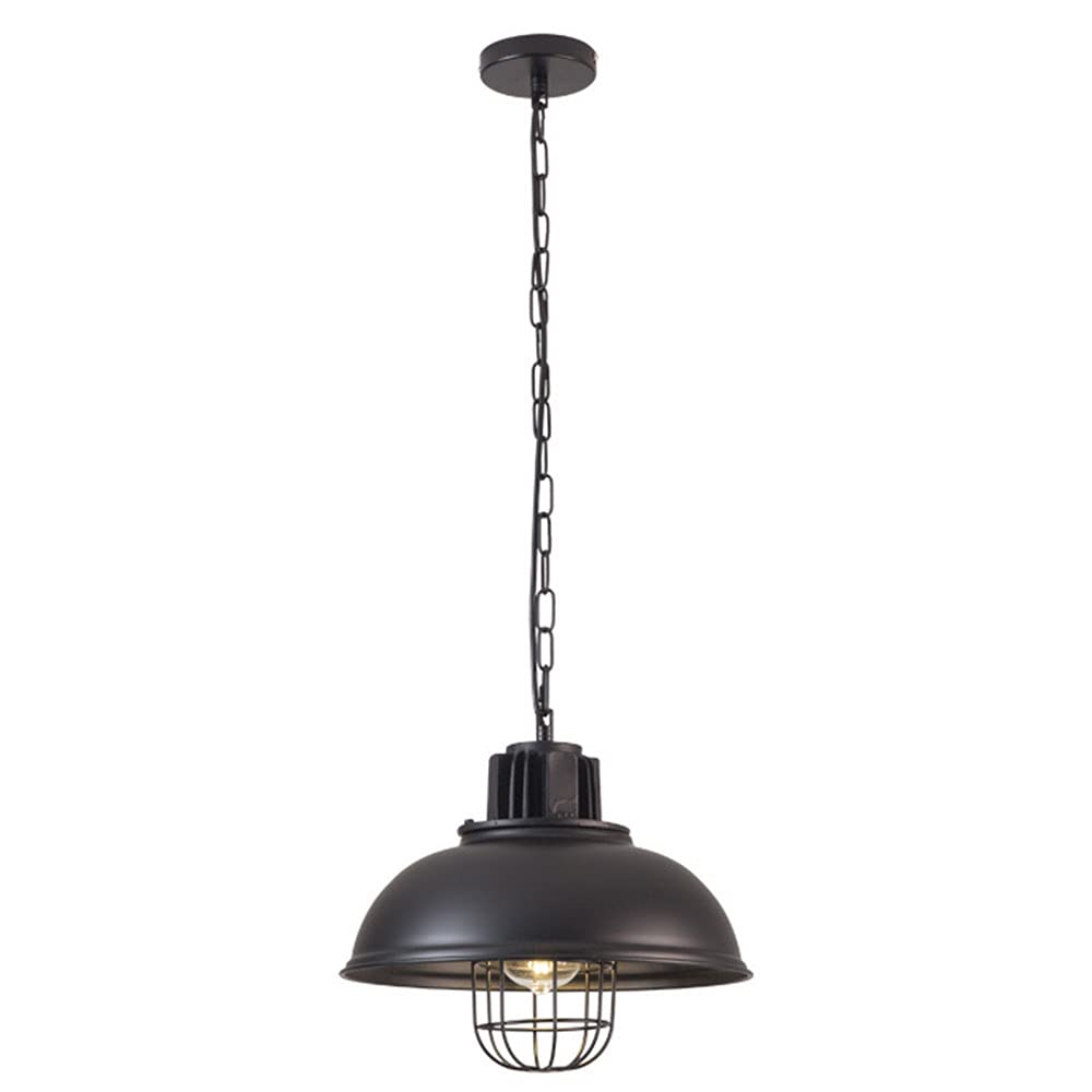 Lustre en fer forgé industriel suspension bar café E27 - 8