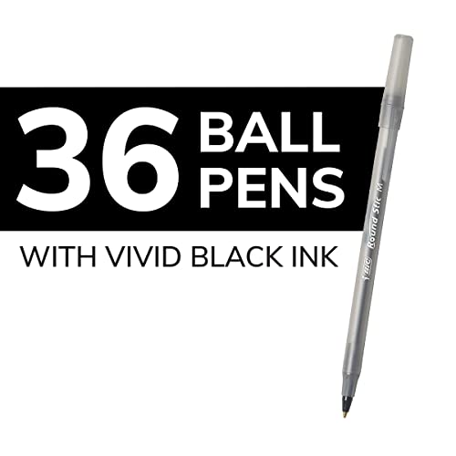 Bic RBP36BK ® Round Stic® Xtra Life Ball Point Pen thumb #3