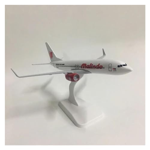 Modelo de avión 1:300 Malindo Air Boeing 737 coleccionable en metal fundido 2