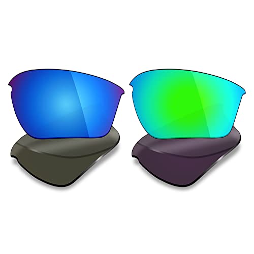 Image of Mryok 2 Pair Polarized Replacement Lenses for Oakley Half Jacket 2.0 XL Sunglass - Options