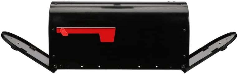 Gibraltar Mailboxes OM160BEC Outback Double Door, Large Capacity Mailbox, Black