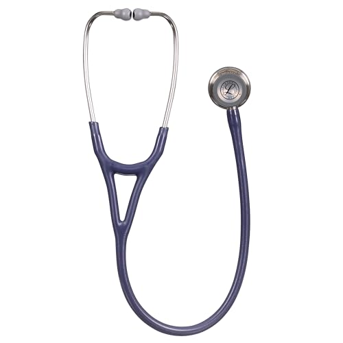 Image of 3M Littmann Cardiology IV Diagnostic Stethoscope, 6187C, More Than 2X as Loud, Weighs Less, 27 inch Midnight Blue Satin-Finish Tube for Added Comfort, Flexibility and Cleanability (Pack of 3)