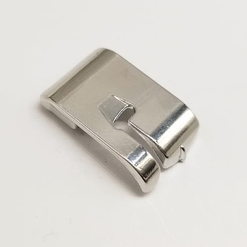 Prensatela ¼ pulg sin guía para máquinas Janome 9mm miniatura 3