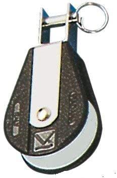 Puleggia Con Moschettone M10, Bobina Per Funi D'acciaio, Puleggia - Foto 1