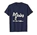 Moin pour luminaires nordiques avec phare maison plate-allemande. T-Shirt