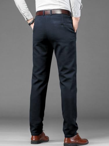 Image of Noble Monk Men's Formal Trousers | Regular Fit Stylish Pants for Men | Comfortable Solid Trousers | Classic Formal Wear for Men | Smart and Versatile Everyday Wear