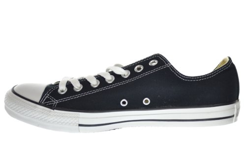 Converse Chuck Taylor All Star OX Womens Shoes Black/White w9166-8.5