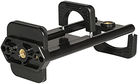Adaptador universal 2 en 1 de clip para teléfono celular, soporte para trípode, poste monopié, selfie stick compatible con iPad, iPhone Samsung,