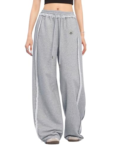 ELFRIC EDEN グレー ワイドパンツ S Amazon.com: Aelfric Eden Pants Basic Embroidery Sweatpants Cotton