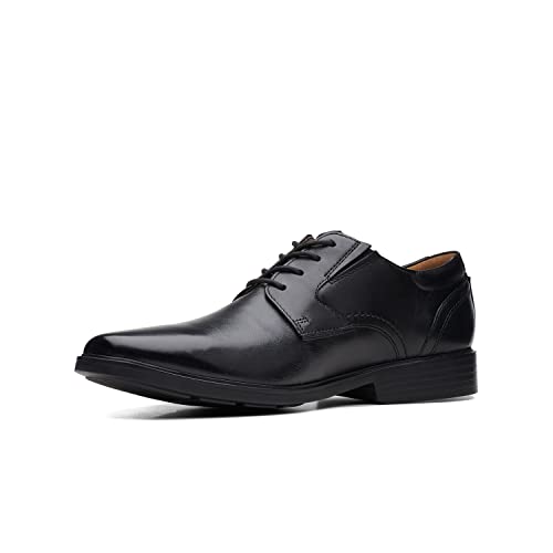 Image of Clarks Mens 26167892-black Leat Uniform Dress Shoe