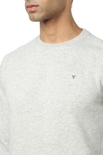 Image of Van Heusen Men Round Neck Cotton Sweatshirt