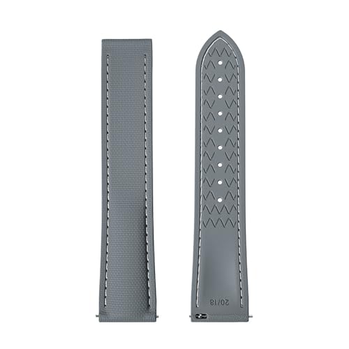 jo[T FKM EHb`Xgbv tbfS ܂肽ݎobN Xgoh NCbN[XuXbg IKΉ IWCΉ eB\Ή SEIKOΉ 20/21/22mm(Grey-No,21mm)