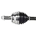 GSP NCV36179 CV Axle Assembly - Compatible with Select Honda Odyssey; Left Front (Driver Side)