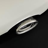 【ZERO HOUSE】専用設計！ハイエース マフラーカッター 200系ハイエース/レジアスエース 1/2/3/4/5/6/7/8型適合 トヨタ 【エアロ バンパー リア リヤ マフラー 後付け オールステンレス (シルバーメッキ)