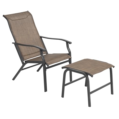 NUU GARDEN Outdoor Patio Chair, Patio Dining Chair with...