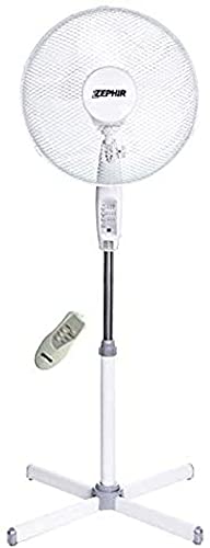 Zephir PBA42TLC Blanco - Ventilador (Blanco, Piso, 45 W, AC, 40 cm, 430 mm)
