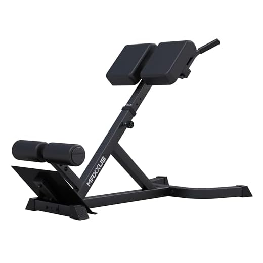 Hyperextension Rückentrainer Von MAXXUS - Rückenstrecker Für Gesundes Training