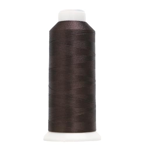 Image of High Tenacity Polyester Embroidery Machine Thread 40WT(120D /2) 4000M Per Spool for Commercial and Domestic Embroidery Machine (Dark Chocolate-1859)