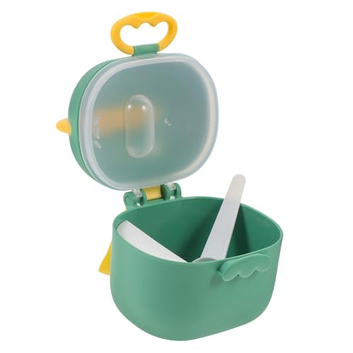 Amosfun Caja de Leche en Polvo Recipiente de fórmula para Llevar dispensador de fórmula de Viaje Porta fórmula para Viajes dispensador de fórmula portátil contenedor de fórmula páginas