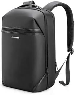 Business Laptop Backpack, 15.6-Inch, USB Port, Waterproof, 46x32x15 cm, Black