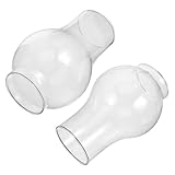 Jour en pour lampe à huile conception épaissie et résistante aux températures et au vent, bon effet de transmission lumière, couvercle de lampe à pétrole transparent