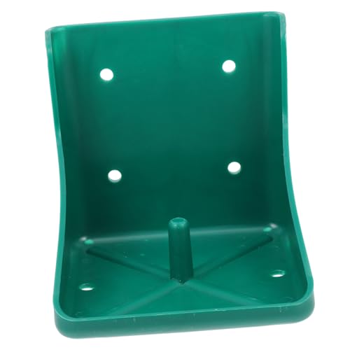 Boîte à sel pour moutons en PP vert pour stopper le gaspillage